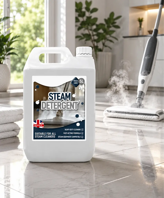 5L Fresh Linen Scented Steam Detergent – Heavy-Duty Cleaning Solution for Steam Mops