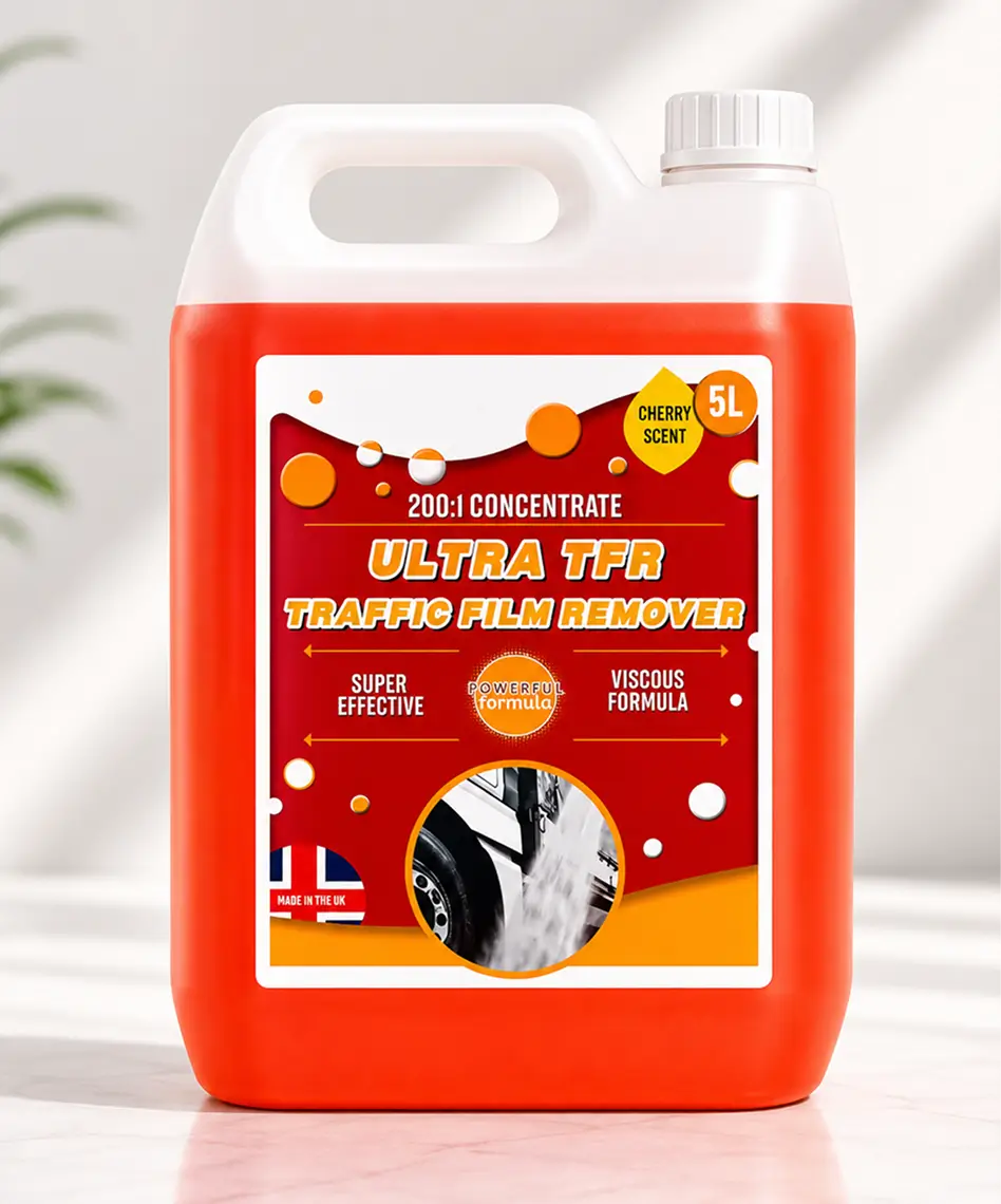 5L Ultra Viscous Cherry Scented Traffic Film Remover – Super Effective TFR Formula
