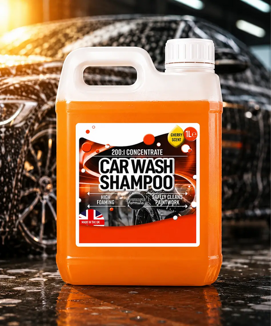 1L Cherry Scented Concentrated Car Wash Shampoo – High Foaming Cleaning Soap