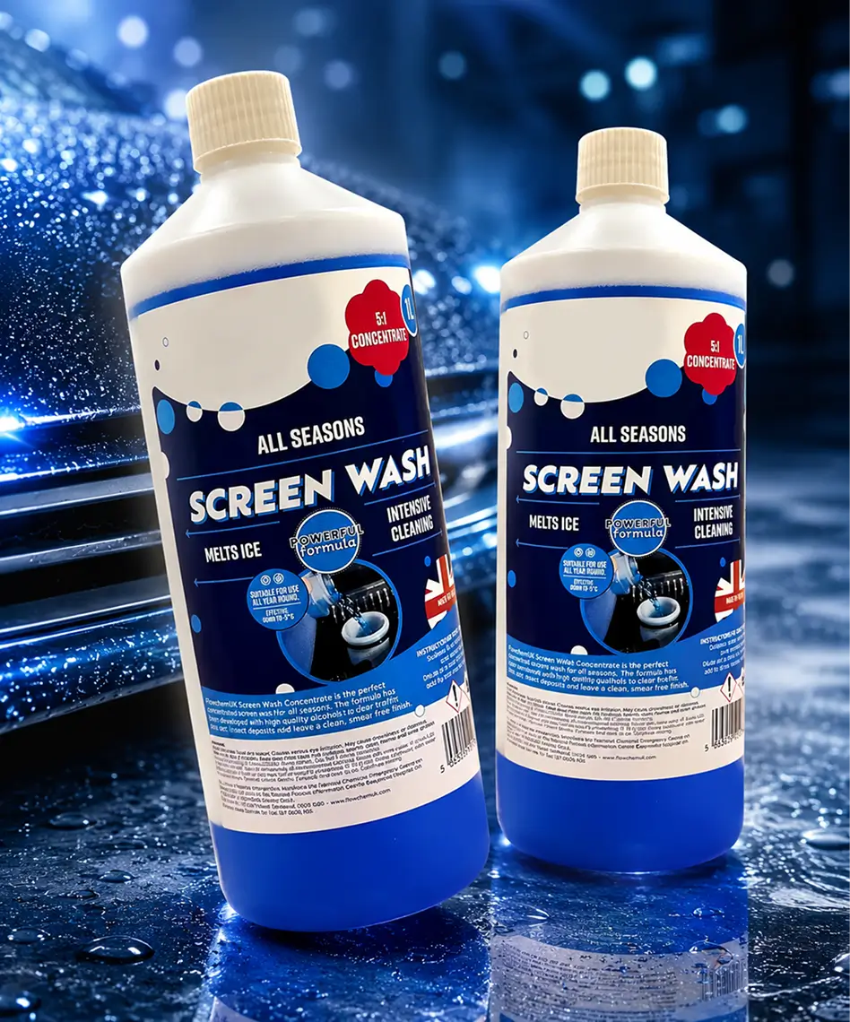 1L Fast-Acting Blue All-Season Vehicle Screen Wash – Effective Performance Down to -5°C