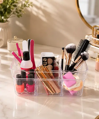 Adjustable & Stackable Storage Organisers – Modular Compartment Boxes for Crafts, Beads & Small Accessories