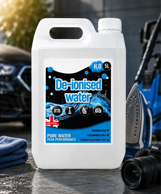 5L Deionised Distilled Water – High Purity Formula for Peak Performance & Longer Equipment Life