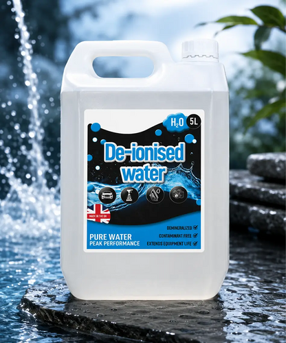 5L Deionised Distilled Water – High Purity Formula for Peak Performance & Longer Equipment Life