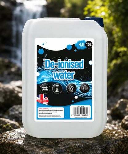 10L Deionised Distilled Water – Pure Formula for Maximum Performance & Extended Equipment Life