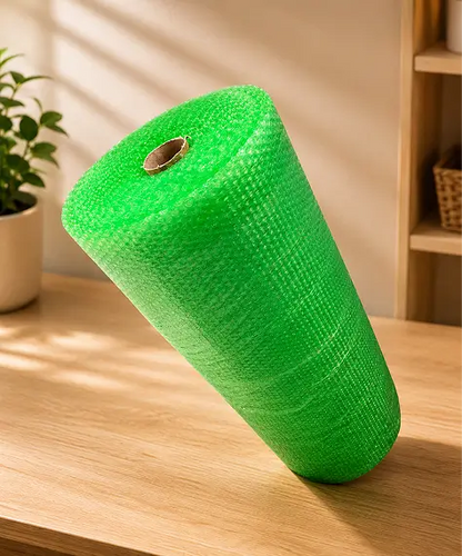 1000mm x 50m Extra Wide Green Bubble Wrap Roll – Protective Packing for Moving, Shipping & Storage