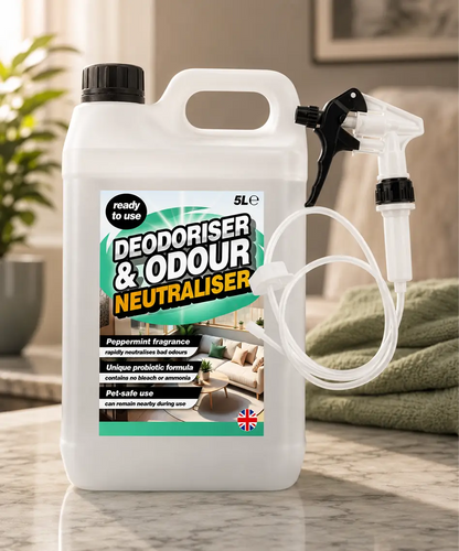 5L Ready-to-Use Odour Neutraliser & Deodoriser – Peppermint Fresh Fragrance Formula