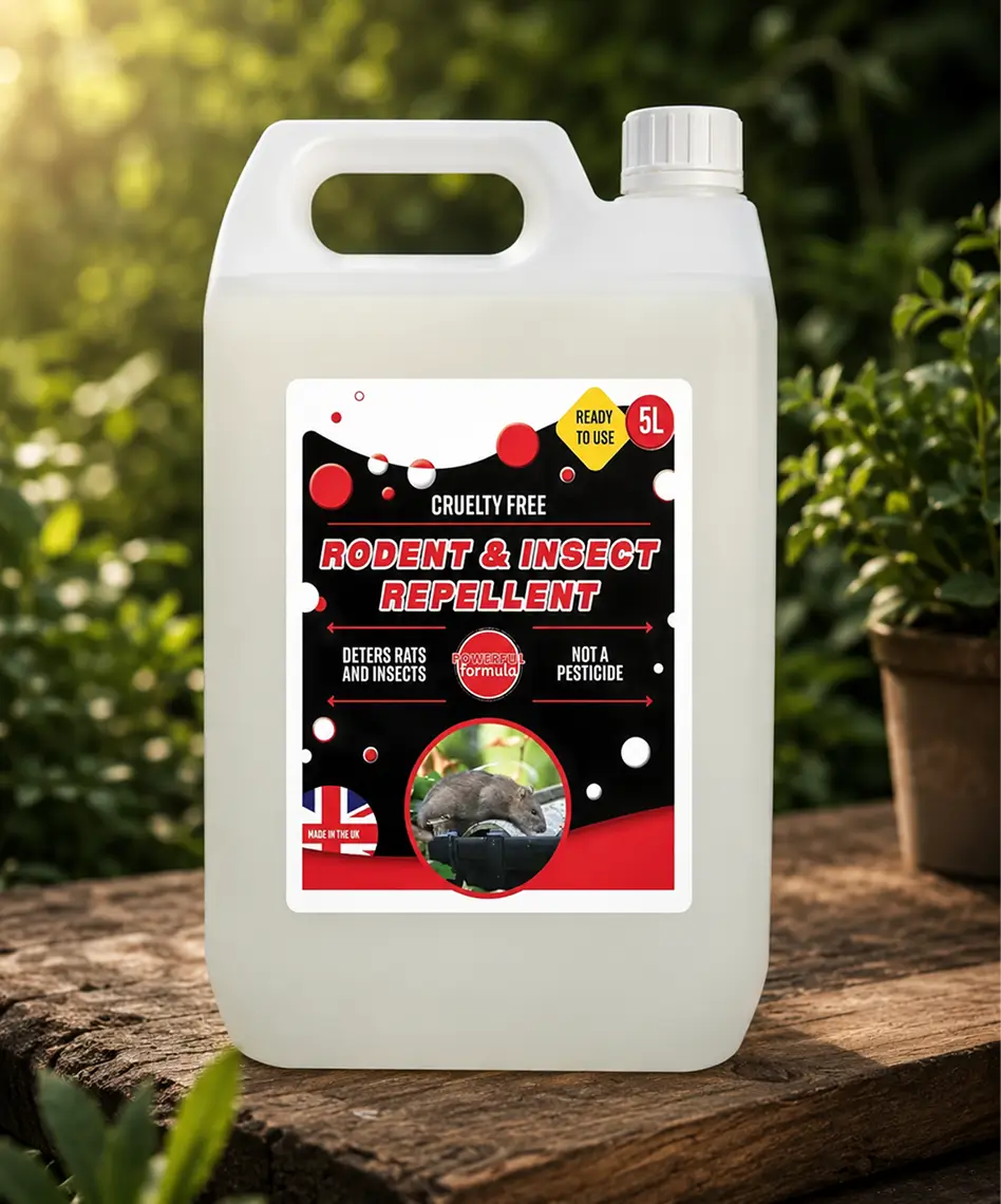 5L Ready-to-Use Rodent & Insect Repellent – Effective Protection for Home, Garden, Office & Garage