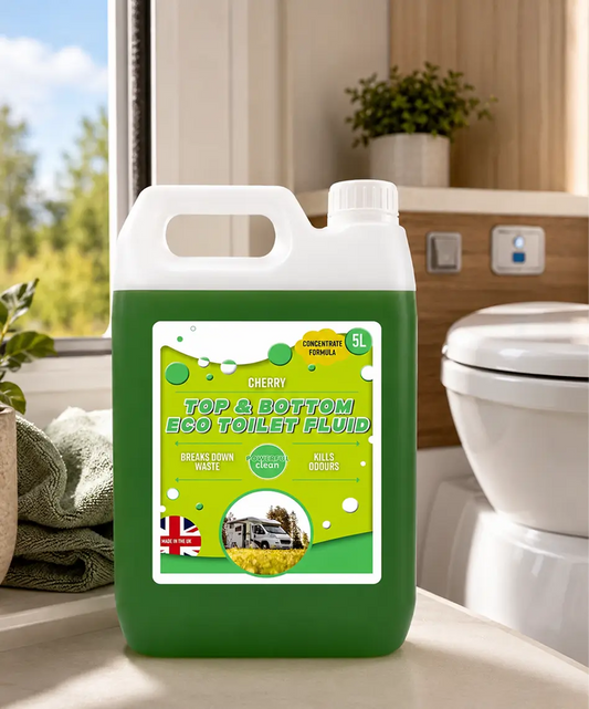 5L Powerful Top & Bottom Toilet Fluid Cleaner – Breaks Down Waste & Eliminates Odours