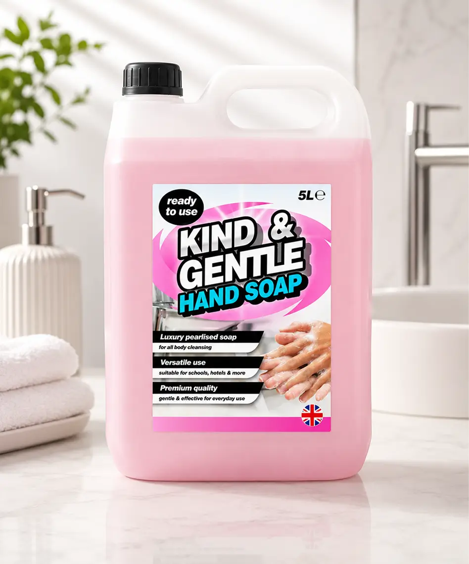 5L Ready-to-Use Pink Hand Soap – Kind, Gentle & Ideal for Everyday Handwashing