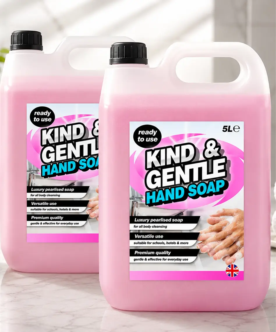 5L Ready-to-Use Pink Hand Soap – Kind, Gentle & Ideal for Everyday Handwashing