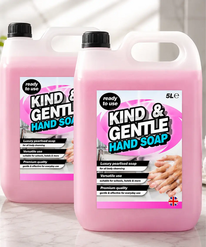 5L Ready-to-Use Pink Hand Soap – Kind, Gentle & Ideal for Everyday Handwashing