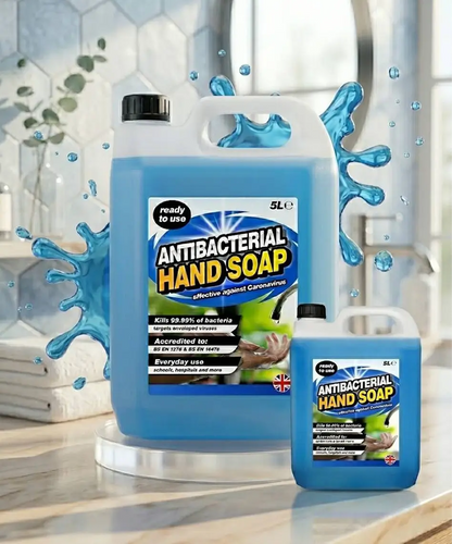5L Antibacterial Liquid Hand Soap – Non-Sticky Formula for Everyday Hygiene