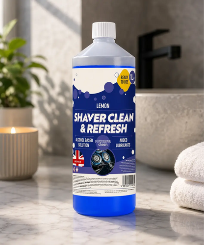 1L Clean & Renew Shaver Cleaning Refill – Removes Hair Residue & Skin Build-Up
