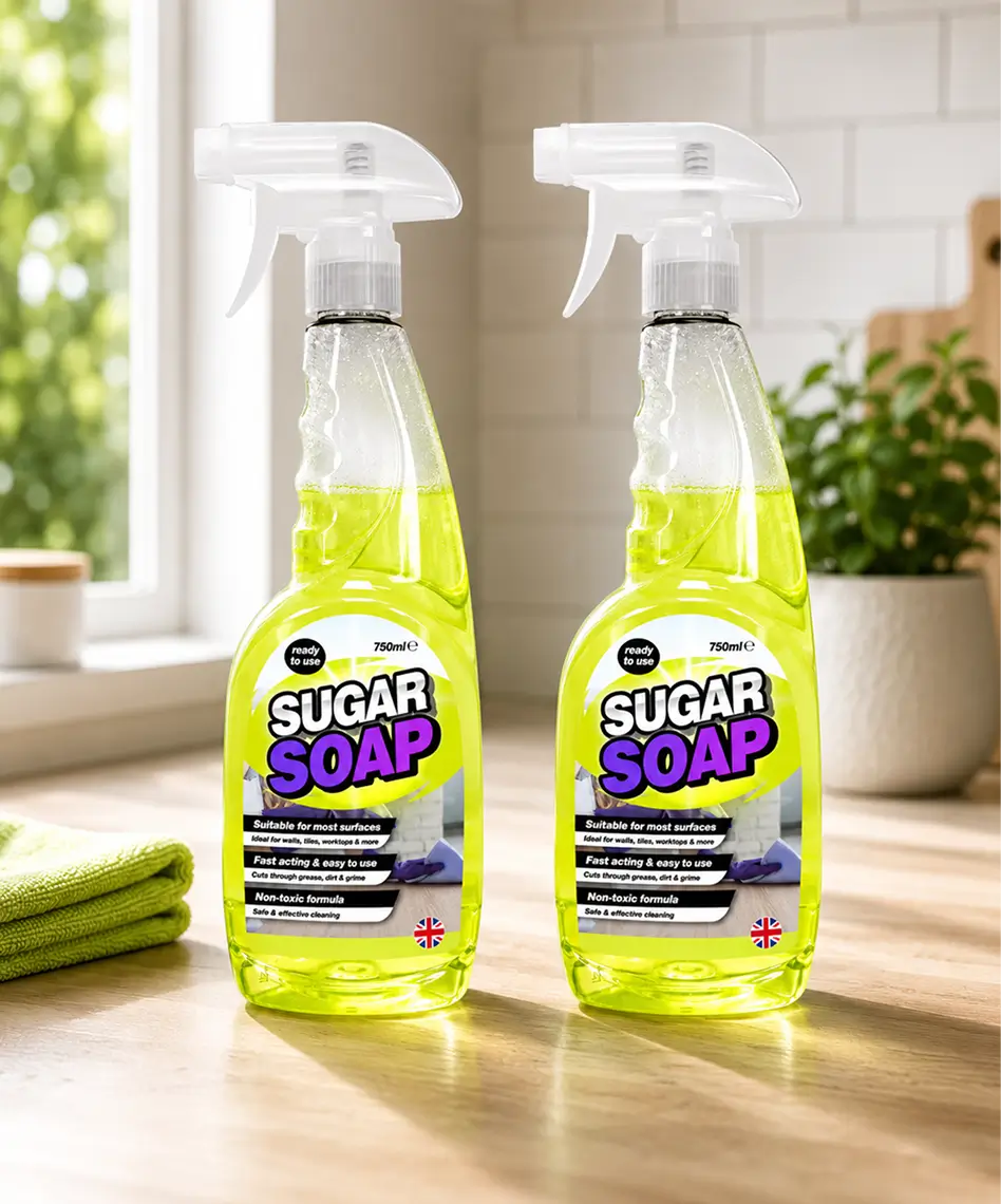 750ml Ready-to-Use Sugar Soap – Fast-Acting Cleaner for Walls & Tiles