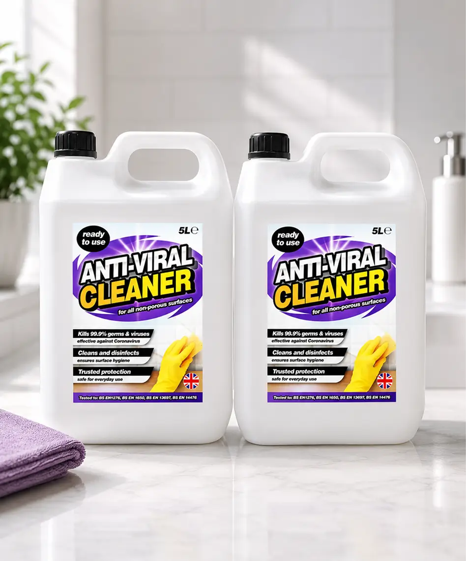 5L Antiviral Cleaner Disinfectant – Powerful Formula for Hygienically Clean Surfaces