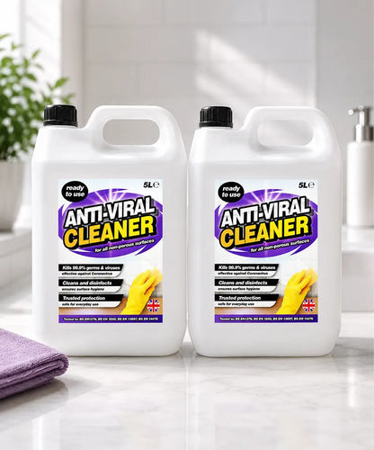 5L Antiviral Cleaner Disinfectant – Powerful Formula for Hygienically Clean Surfaces