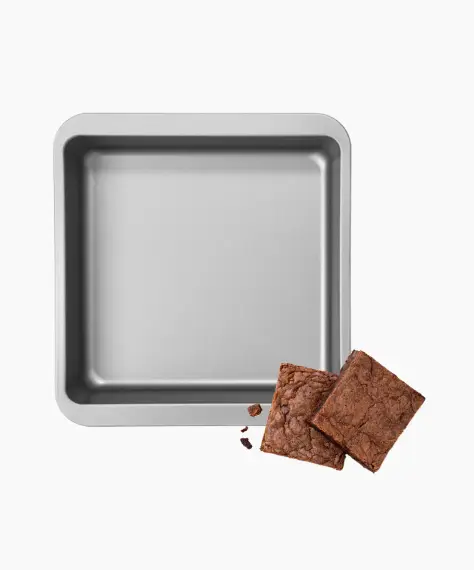 Non-Stick Brownie Tin with Loose Base – Easy Release Baking Tray