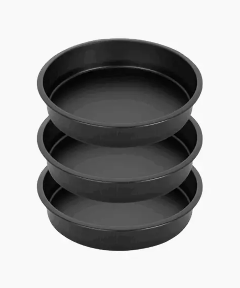 3 Layer Non-Stick Cake Tin Set – Perfect for Ombre & Rainbow Cake Designs