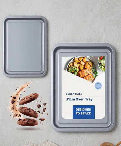 31cm Non-Stick Baking Oven Tray – Dishwasher Safe