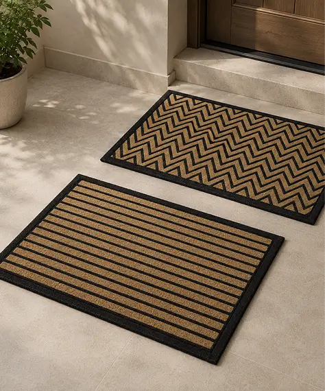 Heavy Duty 40x60cm Super Absorbent Door Mat – Anti-Slip Dirt & Mud Trap Mat