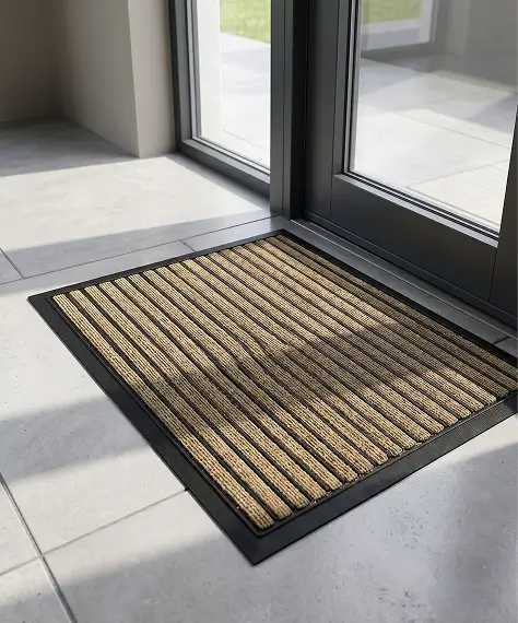 Heavy Duty 40x60cm Super Absorbent Door Mat – Anti-Slip Dirt & Mud Trap Mat