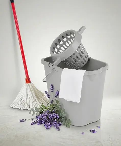 Highly Absorbent Flock Head Strip Floor Mop – Home & Office Cleaning