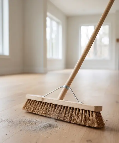18", 24" & 36" Indoor Outdoor Broom with Soft or Hard Bristles