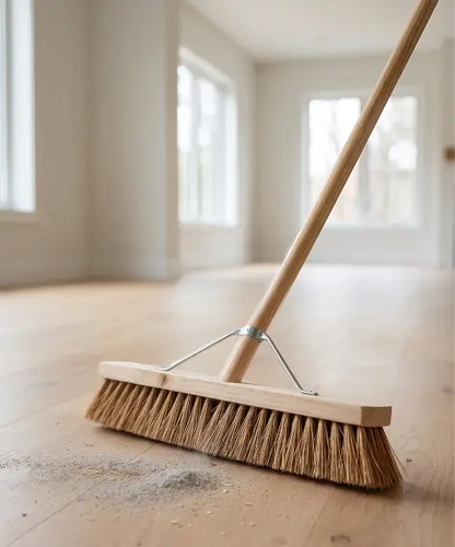 18", 24" & 36" Indoor Outdoor Broom with Soft or Hard Bristles