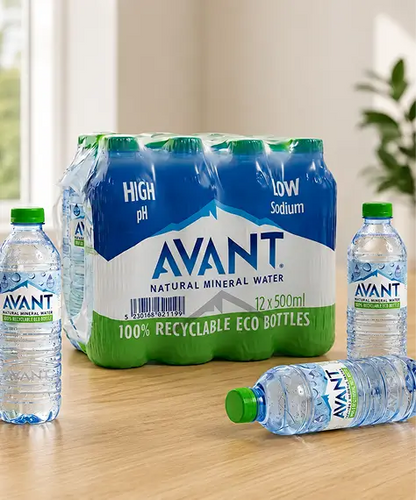 500ml Natural Still Mineral Water – High pH, Low Sodium, Long-Lasting Hydration with Screw Cap