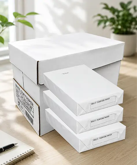 Bright White A4 Copier Paper 80gsm – Multipurpose Paper for Home, Office & Printing Needs
