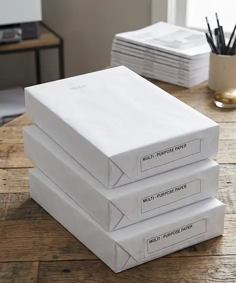 Bright White A4 Copier Paper 80gsm – Multipurpose Paper for Home, Office & Printing Needs