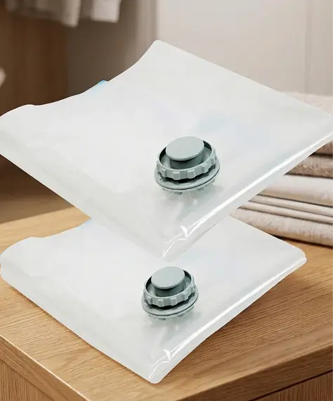 Reusable Vacuum Storage Bags – Airtight Compression Bags for Home Organization & Travel