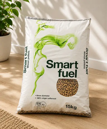 Premium 15kg Soft Wood Pellets – Pure Natural Fuel for Pizza Ovens, Grills & Outdoor Cooking