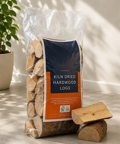 Long-Lasting Hardwood Birch Firewood 22L – Ready-to-Use Logs for Efficient Heating