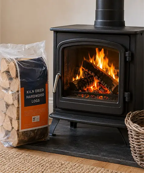 Long-Lasting Hardwood Birch Firewood 22L – Ready-to-Use Logs for Efficient Heating