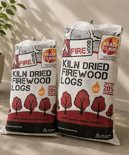 Kiln Dried Firewood Logs – Low Moisture, Easy Lighting & High Heat Output