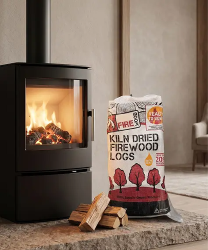 Kiln Dried Firewood Logs – Low Moisture, Easy Lighting & High Heat Output