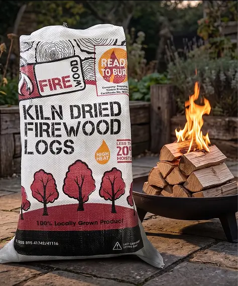 Kiln Dried Firewood Logs – Low Moisture, Easy Lighting & High Heat Output