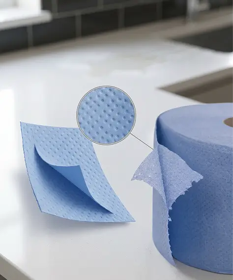Highly Absorbent Embossed 2-Ply Centrefeed Paper Towels – Home & Commercial Use