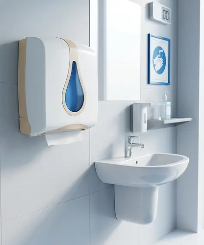 Wall Mounted C-Fold Hand Paper Towel Dispenser – Modular Hygienic Tissue Holder