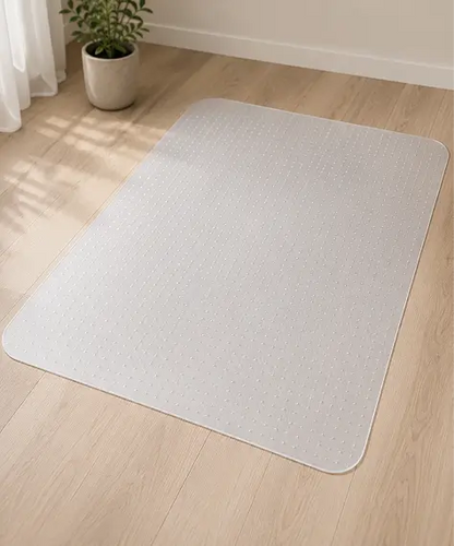 Non-Slip PVC Chair Mat 90x120cm – Carpet & Hard Floor Protection