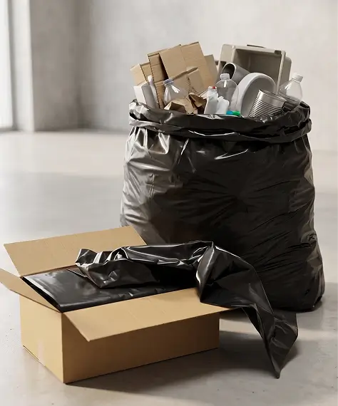 80L Heavy Duty Black Refuse Sacks – 140 Gauge Waste Bags