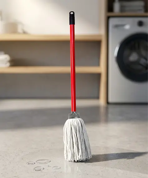 Easy-Clean Cotton Strip Mop – Highly Absorbent for All Hard Floor Surfaces