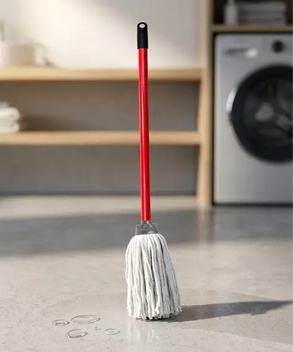 Easy-Clean Cotton Strip Mop – Highly Absorbent for All Hard Floor Surfaces