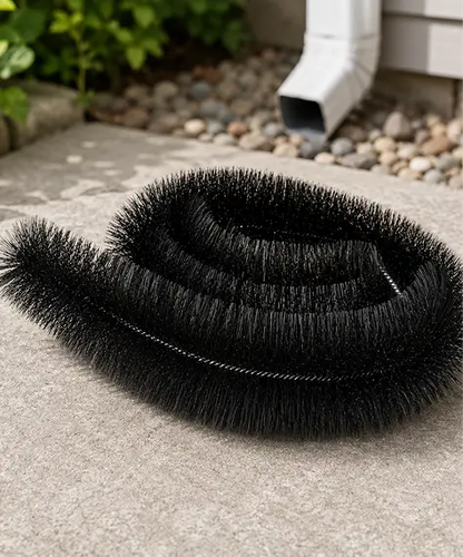 4m Gutter Cleaning Brush 100mm Leaf Guard Drain Protector