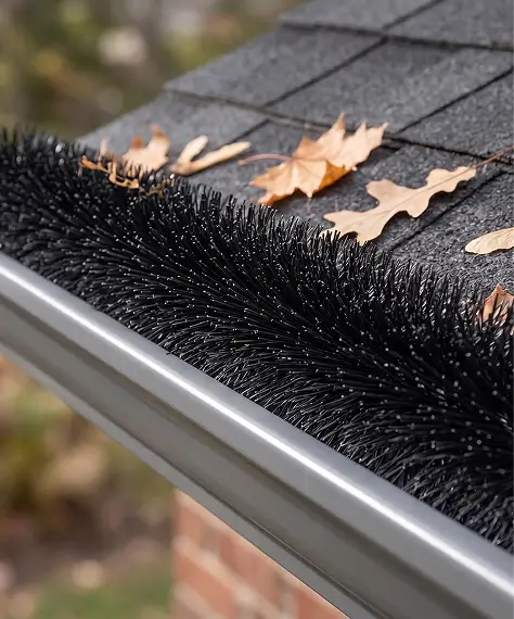 4m Gutter Cleaning Brush 100mm Leaf Guard Drain Protector